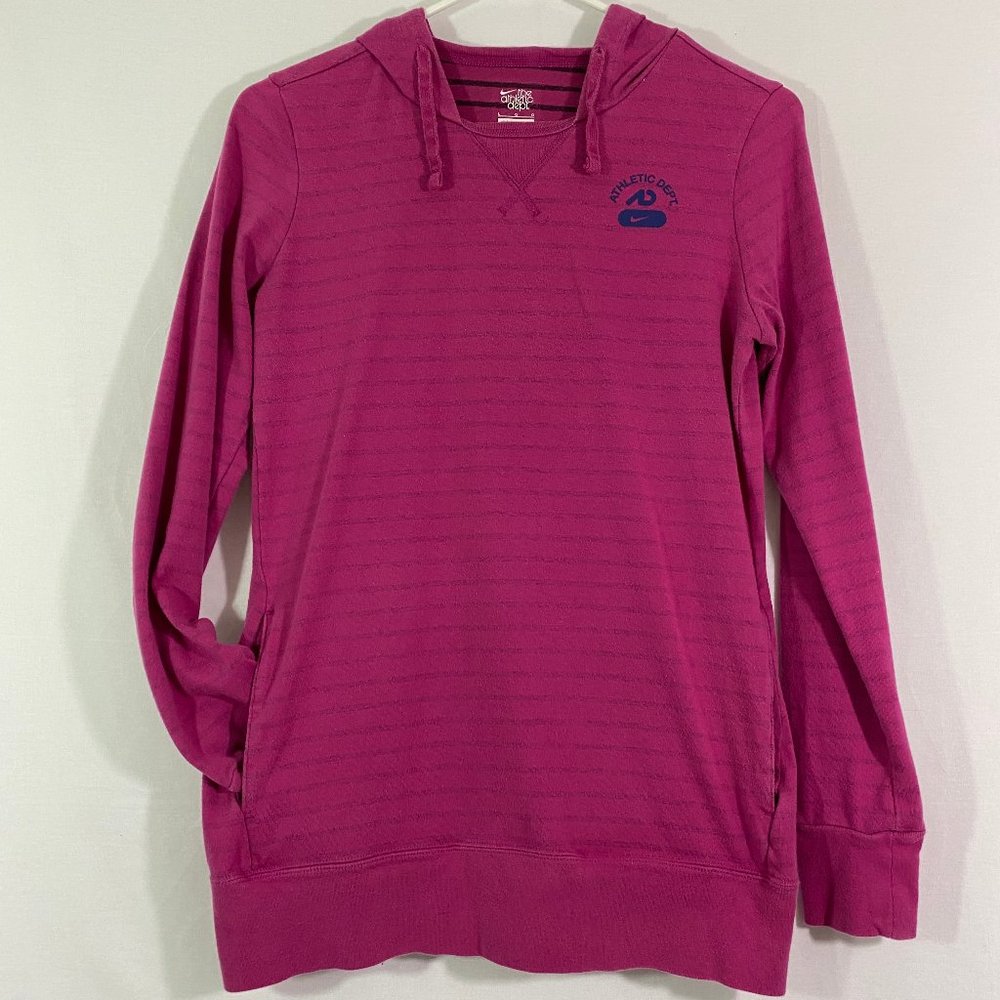 Nike Athletic Dept Striped Long Sleeve Hoodie